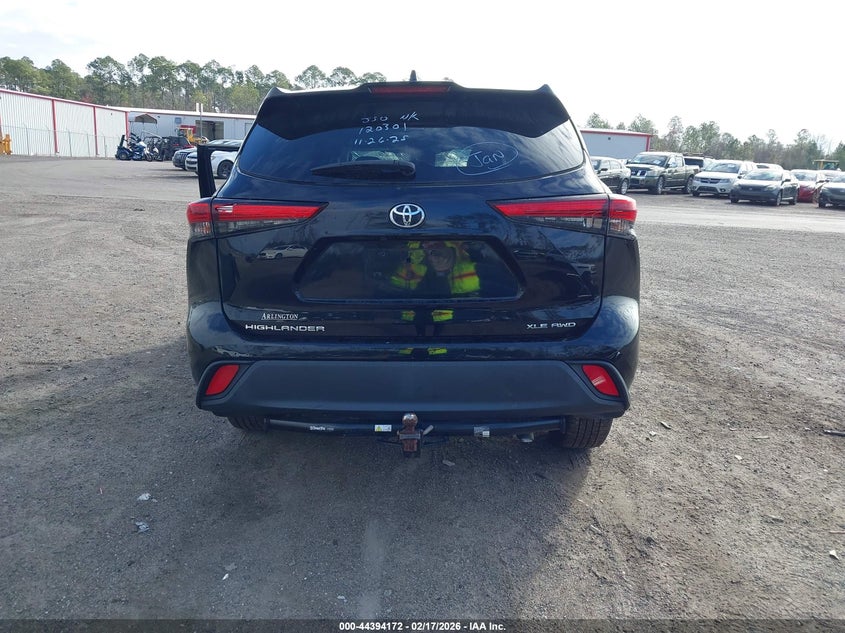 2021 Toyota Highlander Xle VIN: 5TDGZRBH0MS120301 Lot: 44394172