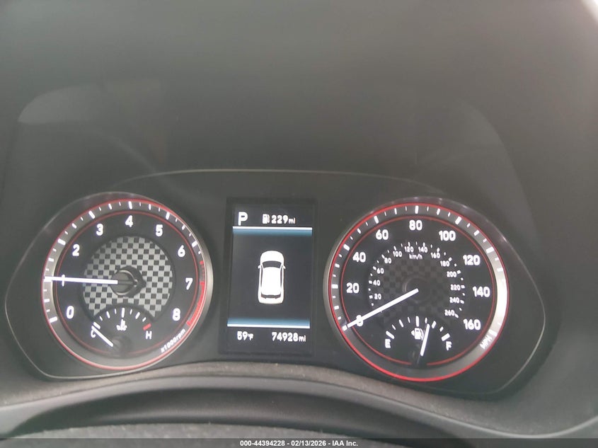 2019 Hyundai Veloster 2.0 Premium VIN: KMHTG6AF3KU005327 Lot: 44394228