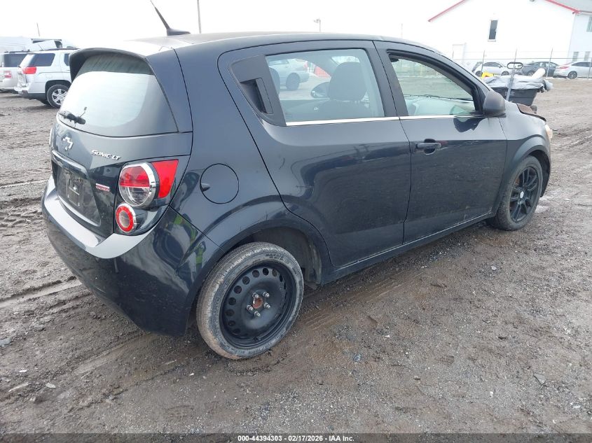 2013 Chevrolet Sonic Lt Manual