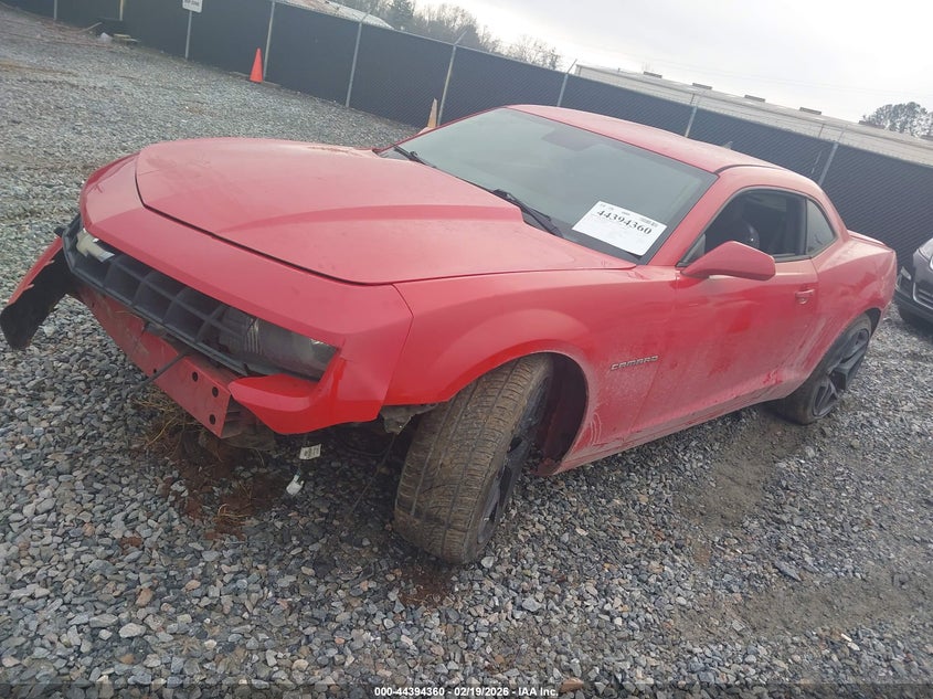 2G1FB1E36C9205872 2012 Chevrolet Camaro 1lt photo 1