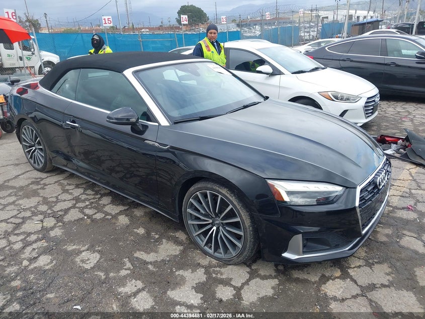 2020 Audi A5 Cabriolet Premium Plus 45 Tfsi Quattro S Tronic