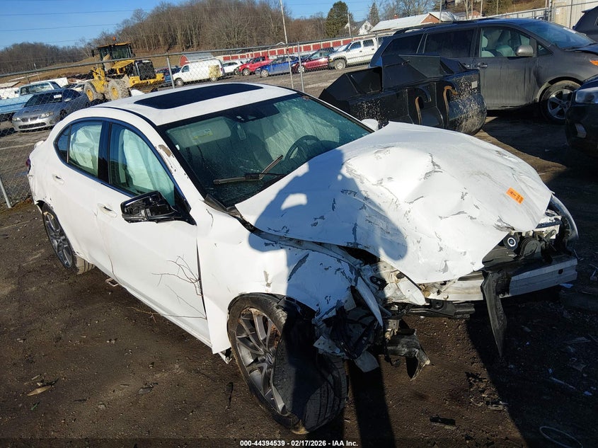 19UUB2F58HA000510 2017 Acura Tlx Technology Package auction photo 1