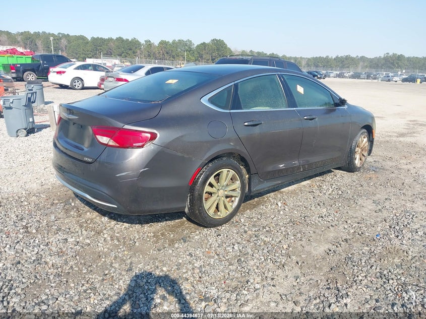 2016 Chrysler 200 Limited/Limited Platinum