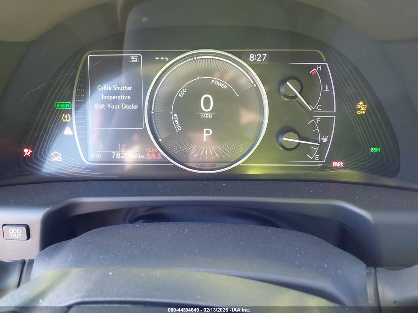 2022 Lexus Es 300H VIN: 58ADA1C1XNU020673 Lot: 44394649