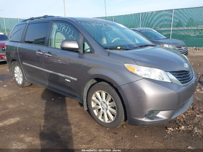 2014 Toyota Sienna Le 7 Passenger