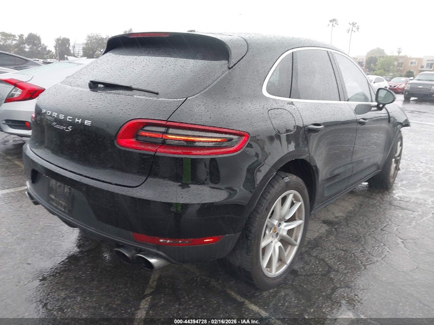 Vin: wp1ab2a57flb71693, lot: 44891282, porsche macan s 20154