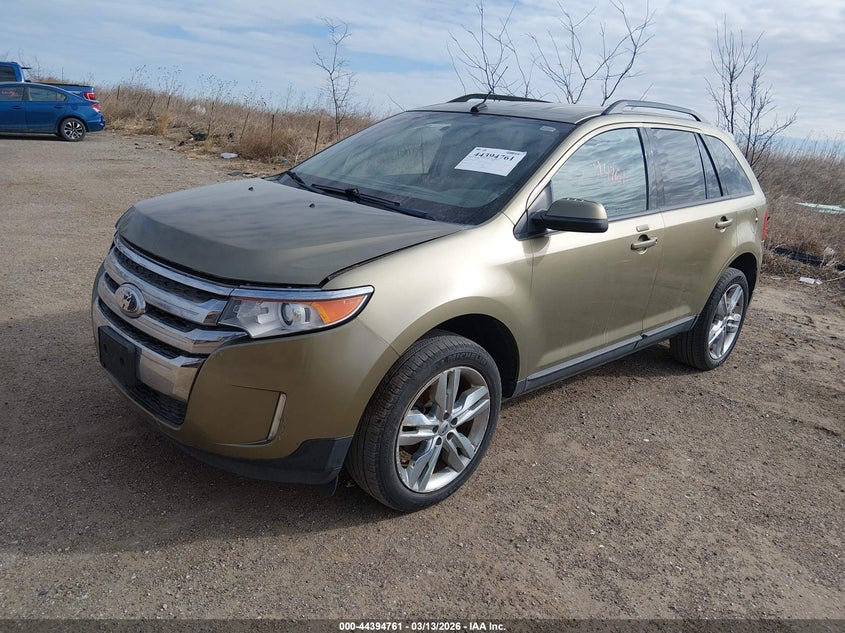 Vin: 2fmdk3jcxcba31129, lot: 44891315, ford edge sel 20122