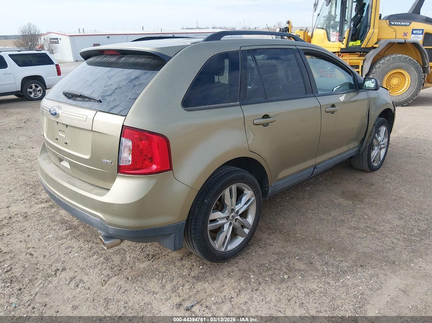 Vin: 2fmdk3jcxcba31129, lot: 44891315, ford edge sel 20124