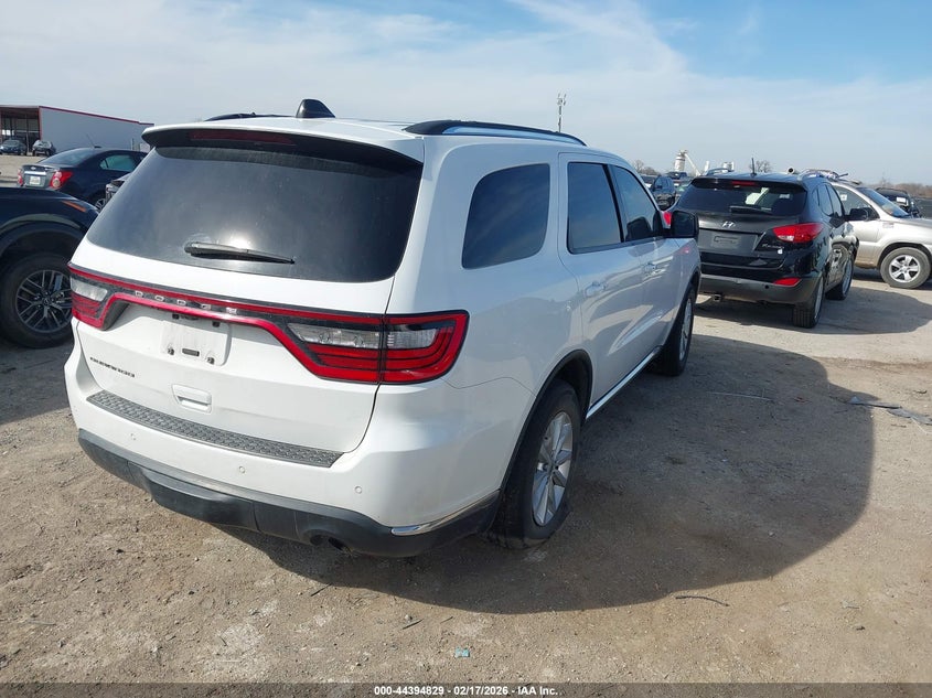 Vin: 1c4rdhag2pc596646, lot: 44891383, dodge durango sxt launch edition rwd 20234
