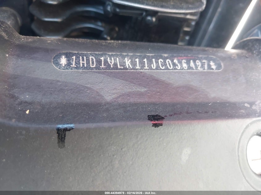 2018 Harley-Davidson Fxfbs Fat Bob 114 VIN: 1HD1YLK11JC036427 Lot: 44394978