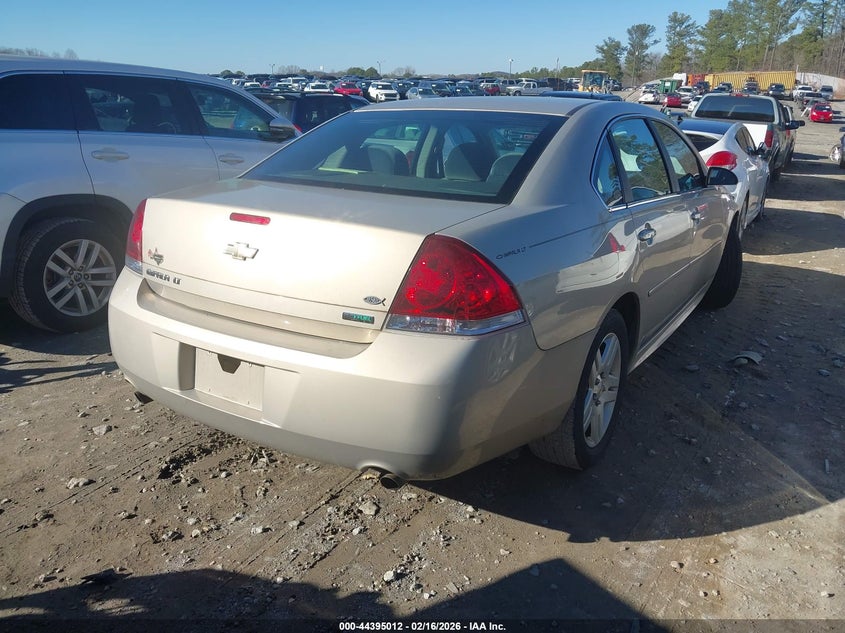 2012 Chevrolet Impala 3.6 Lt beige Lot 111044395012 Vin 2G1WG5E38C1290642