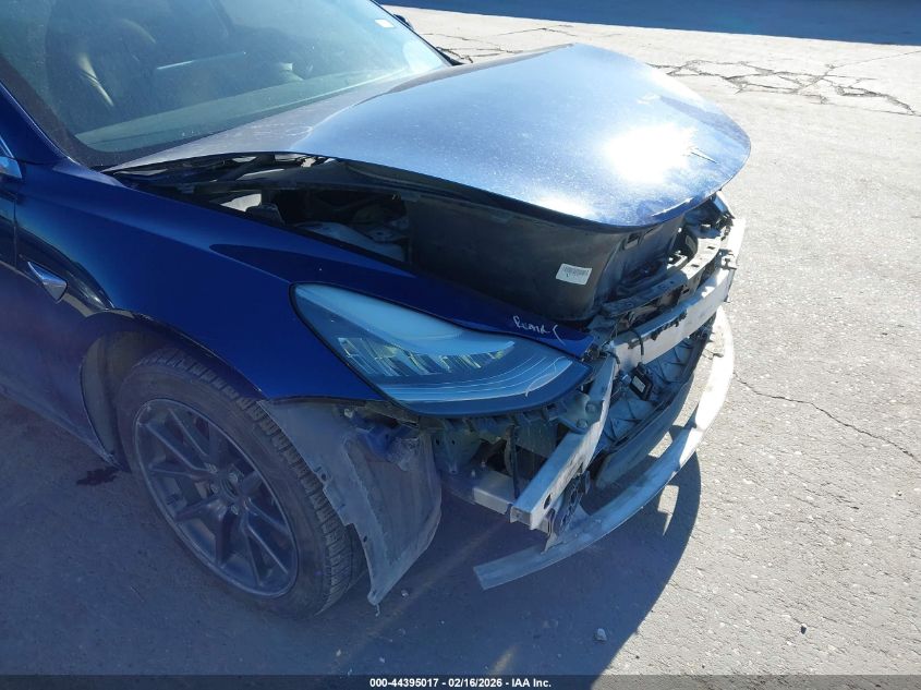 2018 Tesla Model 3 Long Range/Mid Range VIN: 5YJ3E1EA6JF160134 Lot: 44395017