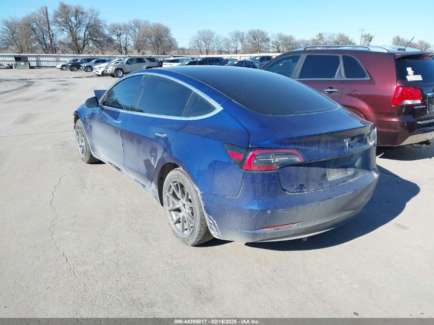2018 Tesla Model 3 Long Range/Mid Range VIN: 5YJ3E1EA6JF160134 Lot: 44395017