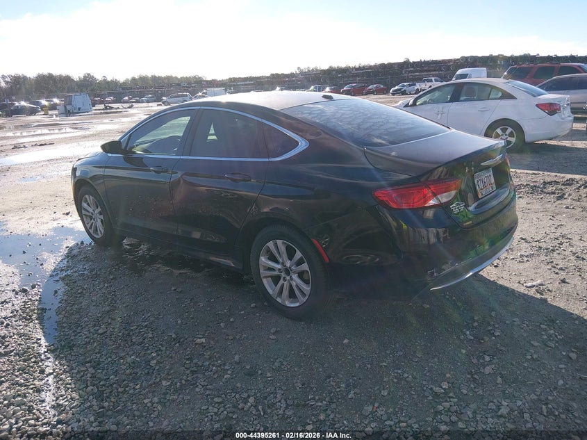 Vin: 1c3cccab7fn681182, lot: 44891815, chrysler 200 limited 20153