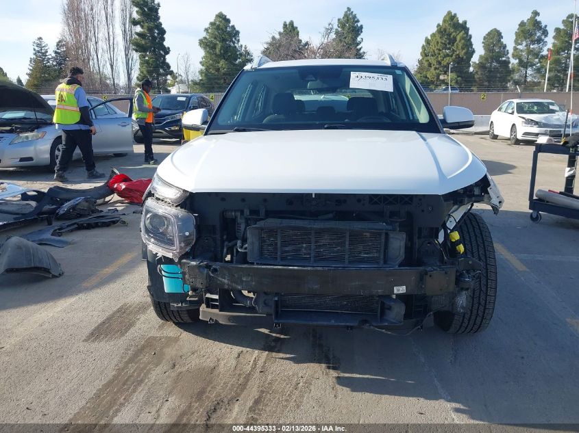 2021 Hyundai Venue Sel VIN: KMHRC8A32MU105610 Lot: 44395333