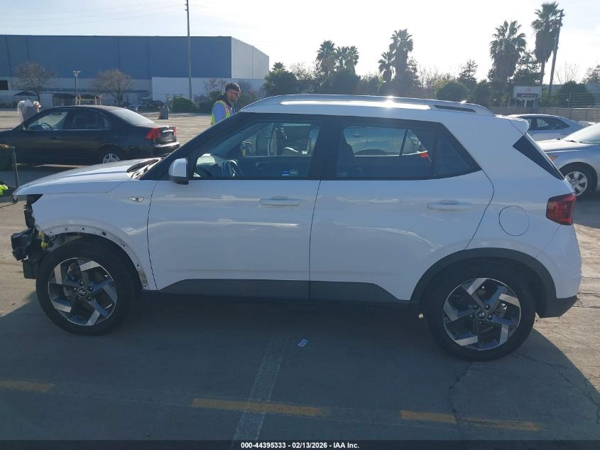 2021 Hyundai Venue Sel VIN: KMHRC8A32MU105610 Lot: 44395333
