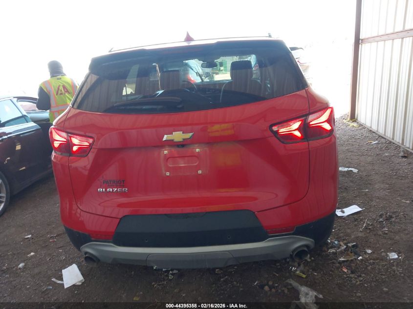 2021 Chevrolet Blazer Fwd 3Lt VIN: 3GNKBDRS5MS540173 Lot: 44395358