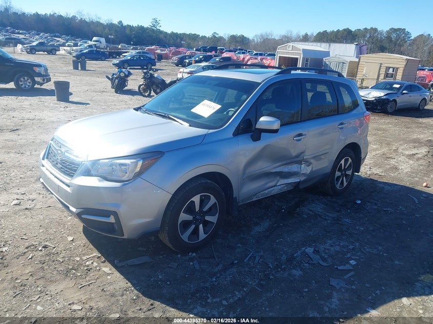 Vin: jf2sjagc6jh492629, lot: 44891924, subaru forester 2.5i premium 20182