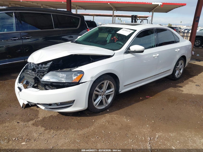 2012 Volkswagen Passat 3.6L V6 Sel Premium