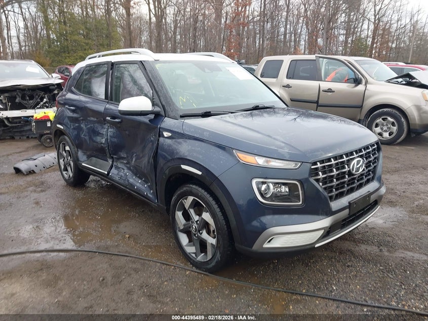 2022 Hyundai Venue Limited VIN: KMHRC8A34NU141431 Lot: 44395489