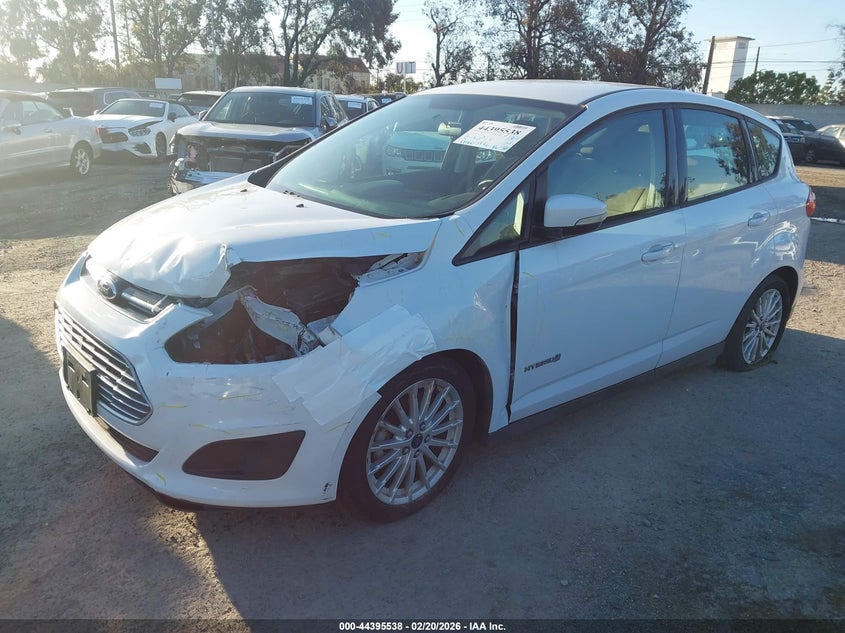 Vin: 1fadp5au6fl117588, lot: 44892091, ford c-max hybrid se 20152