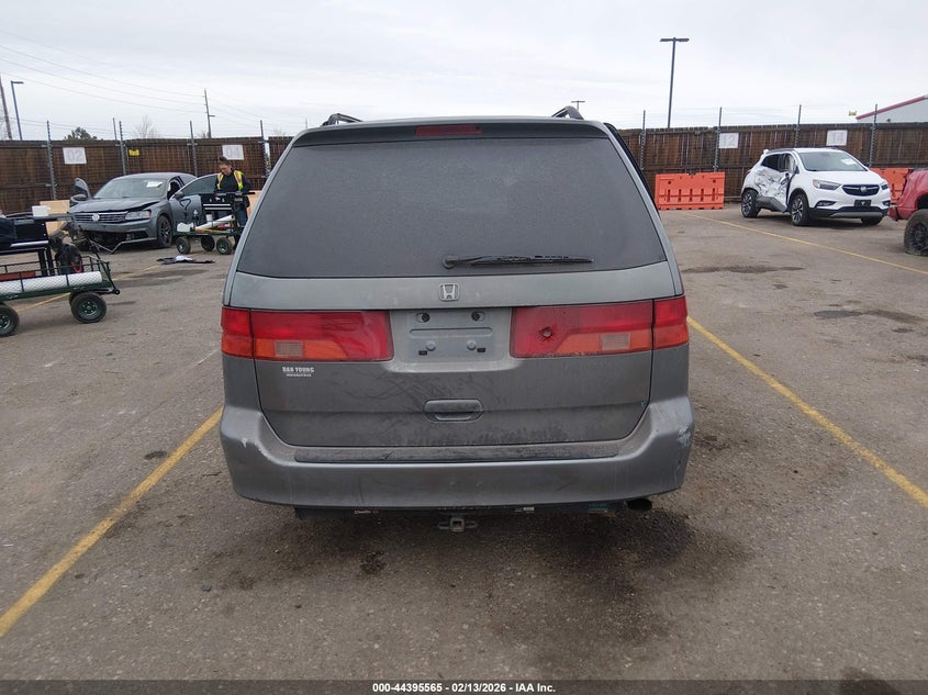 2001 Honda Odyssey Ex VIN: 2HKRL18681H568384 Lot: 44395565