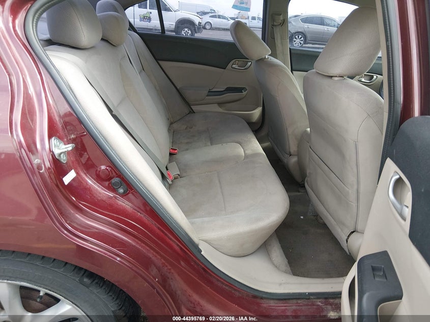2HGFB2F53CH608552 2012 Honda Civic 1.8 Lx brown