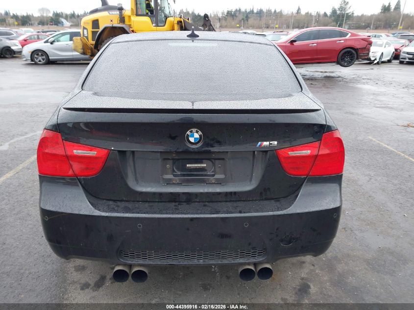 2011 BMW M3 VIN: WBSPM9C58BE203389 Lot: 44395916