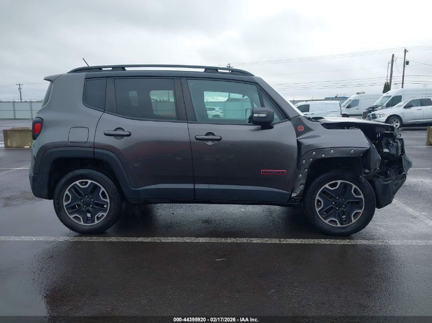 2016 Jeep Renegade Trailhawk VIN: ZACCJBCT5GPD72773 Lot: 44395920