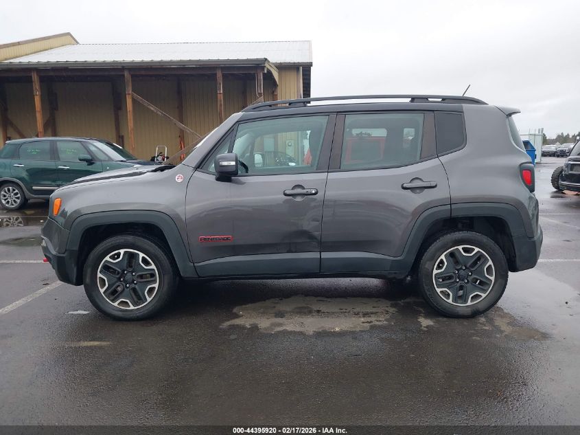 2016 Jeep Renegade Trailhawk VIN: ZACCJBCT5GPD72773 Lot: 44395920