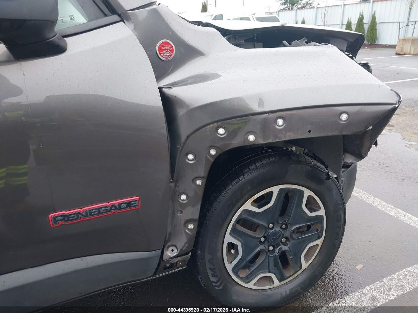 2016 Jeep Renegade Trailhawk VIN: ZACCJBCT5GPD72773 Lot: 44395920