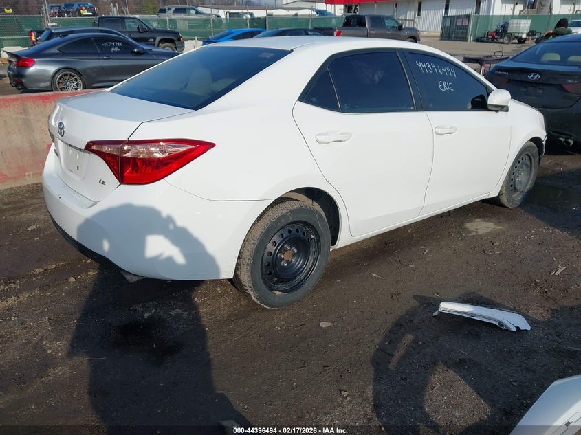 2018 Toyota Corolla Le