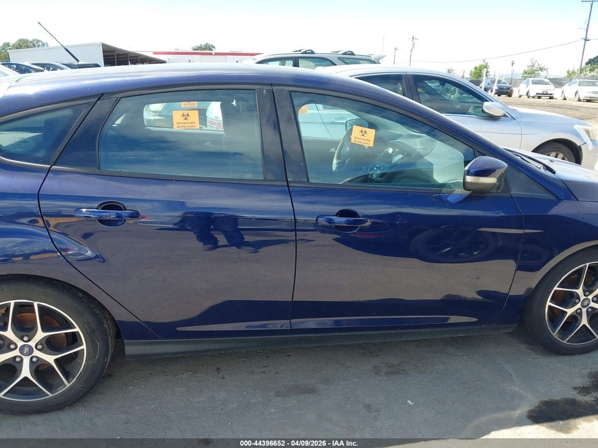 2017 Ford Focus 2.0 Sel blue Lot 111044396652 Vin 1FADP3M2XHL211524