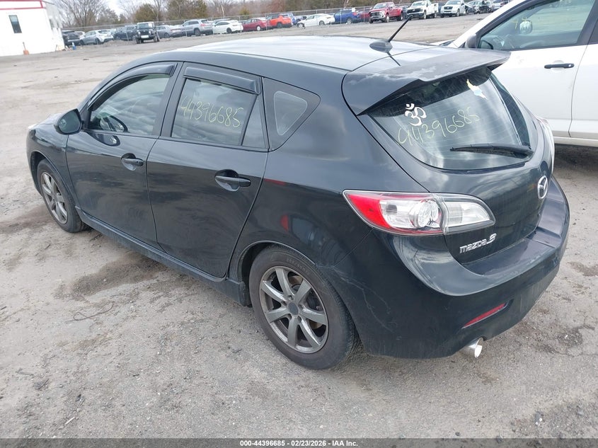 Vin: jm1bl1m57b1385551, lot: 44893252, mazda mazda3 s grand touring 20113