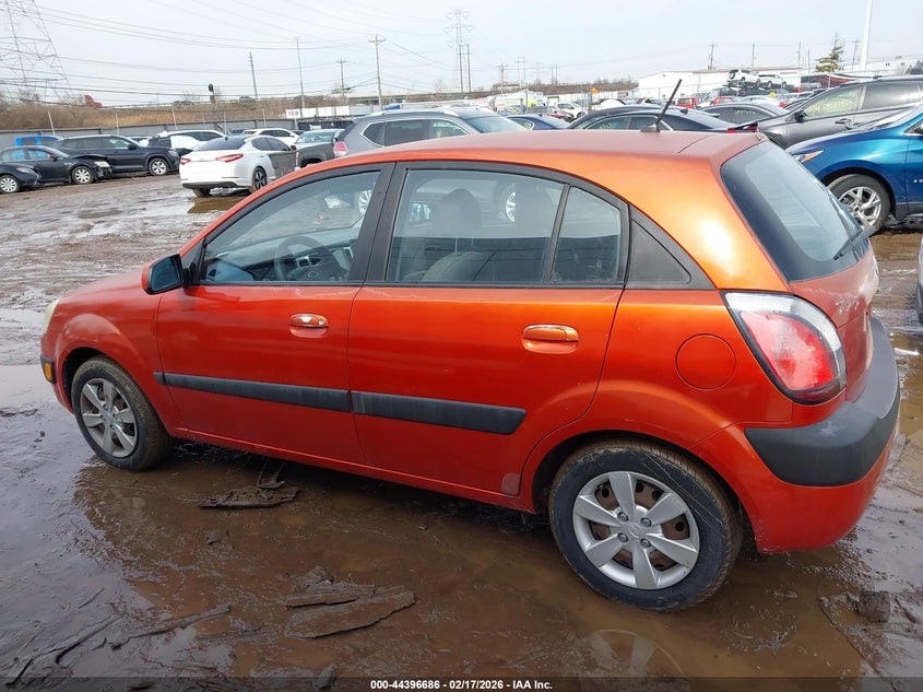 2008 Kia Rio5 Lx VIN: KNADE163086349370 Lot: 44396686