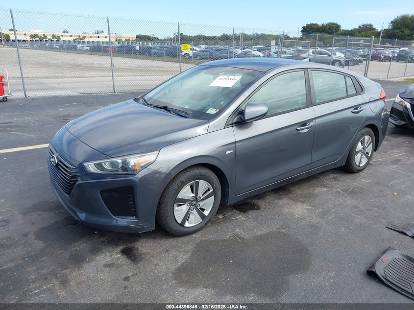 2019 Hyundai Ioniq Hybrid Blue