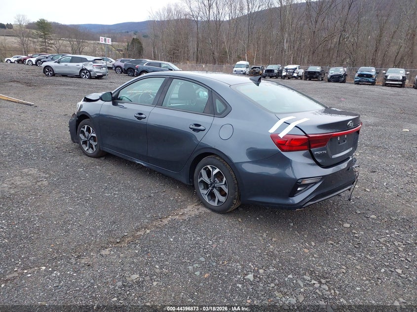 Vin: 3kpf24ad2le194376, lot: 44893440, kia forte lxs 20203