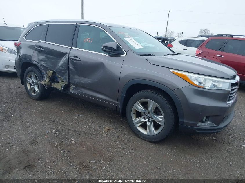 2016 Toyota Highlander Limited V6
