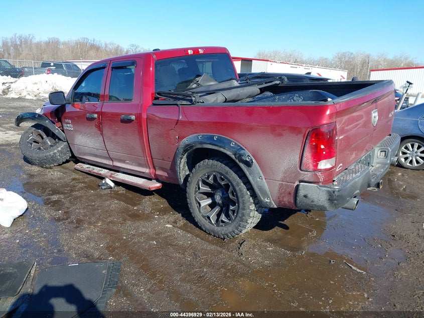 Vin: 1c6rr7ft2es209637, lot: 44893496, ram 1500 express 20143