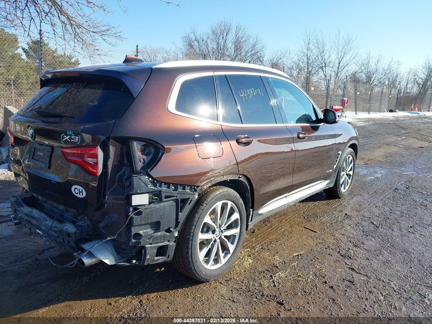 2018 BMW X3 xDrive30I