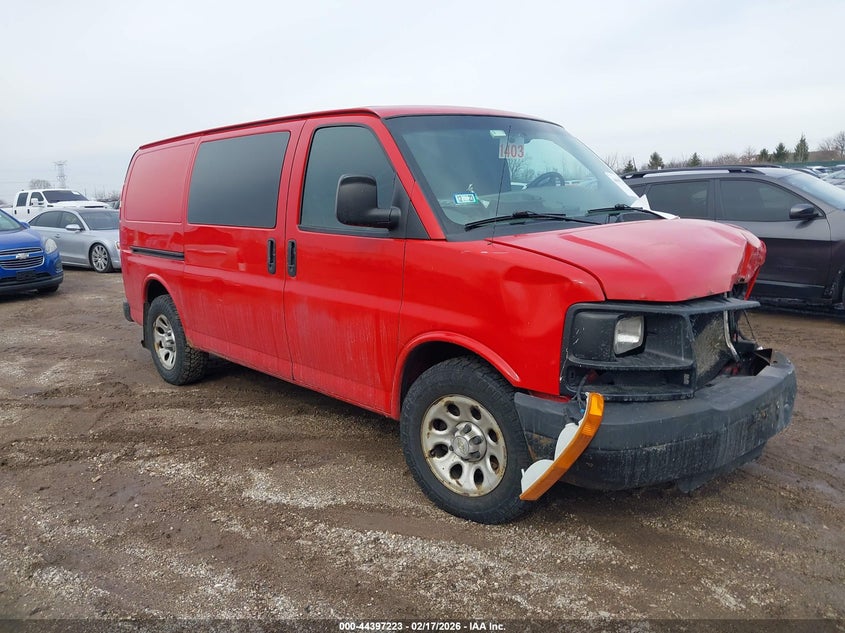 1GCSGAFX5B1146650 2011 Chevrolet Express 1500 Work Van auction photo 1