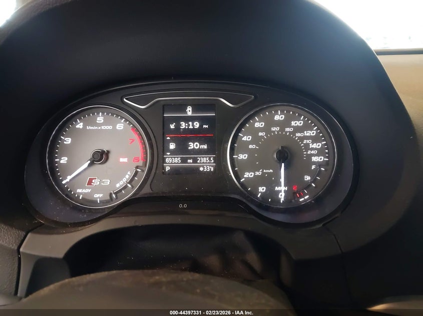 2016 Audi S3 2.0T Premium Plus VIN: WAUB1GFF4G1069608 Lot: 44397331