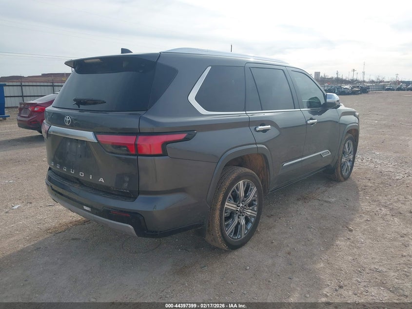 Vin: 7svaaaba7tx075292, lot: 44893966, toyota sequoia capstone 20264