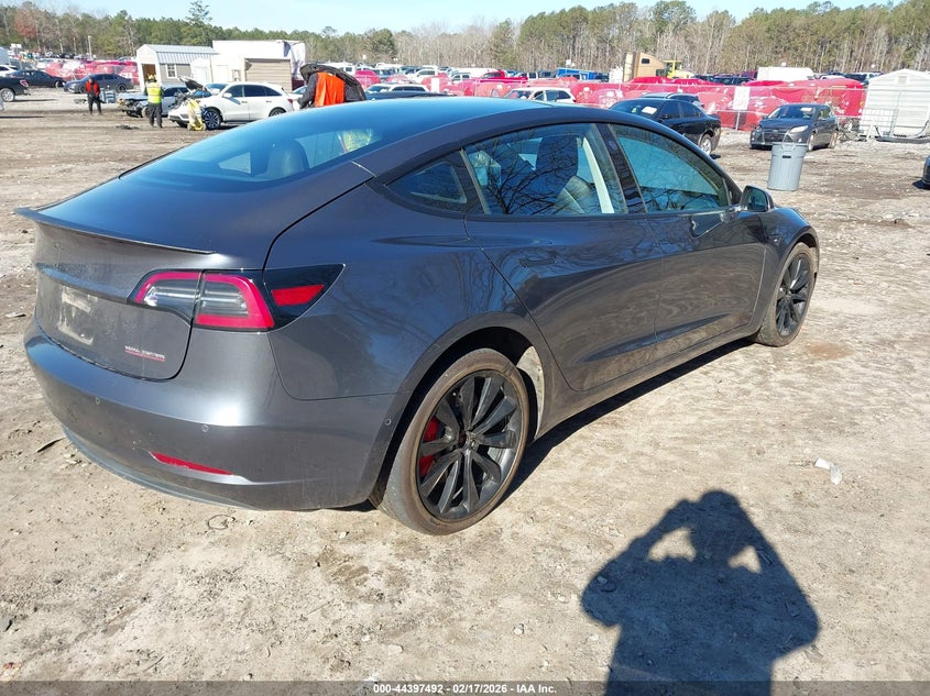 Vin: 5yj3e1eb4jf105898, lot: 44894059, tesla model 3 long range/performance 20184