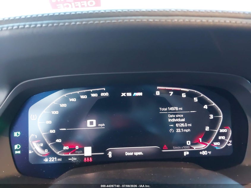 2023 BMW X5 M auction photo 7