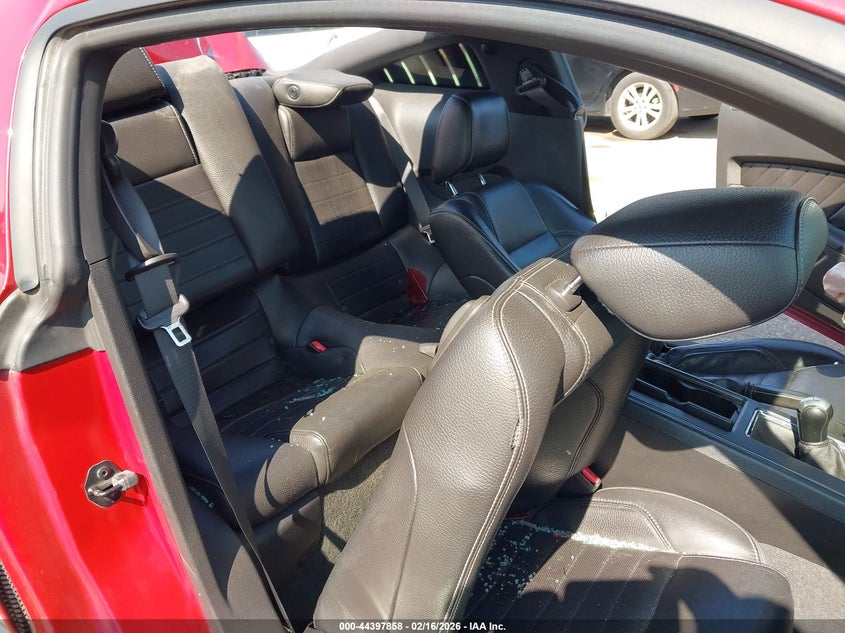 2012 Ford Mustang 5.0 Gt Premium red Lot 111044397858 Vin 1ZVBP8CF1C5206208