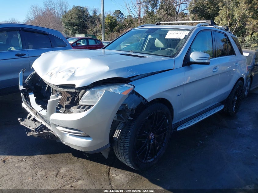 2012 Mercedes-Benz Ml 350 4Matic