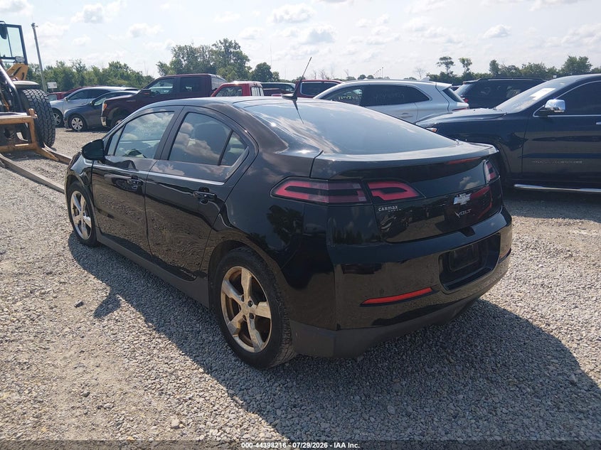 Vin: 1g1rh6e45eu150855, lot: 44894783, chevrolet volt 20143