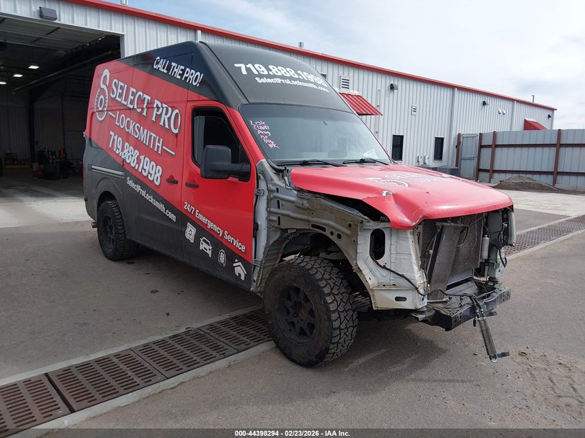 1N6BF0LY2FN800395 2015 Nissan Nv Cargo Nv2500 Hd Sv V6 auction photo 1