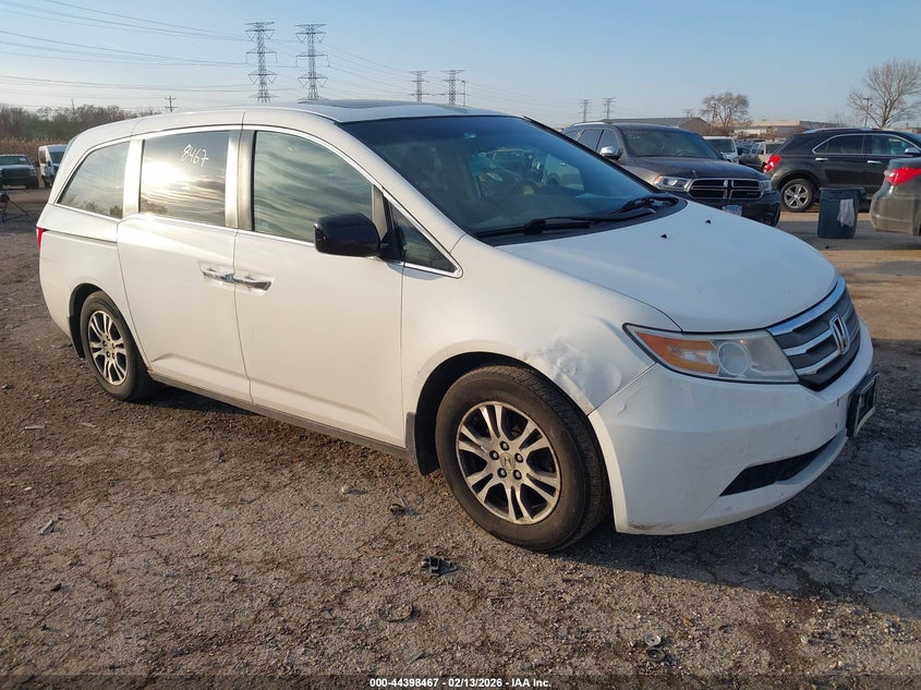 5FNRL5H64BB099611 2011 Honda Odyssey Ex-L auction photo 1